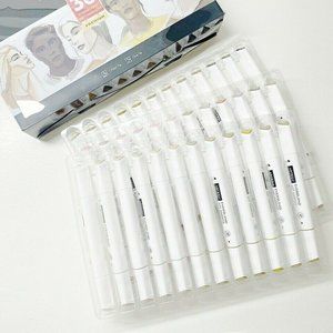 NIB Arteza Portrait Tones Alcohol Markers Set of 36 Everblend premium art marker